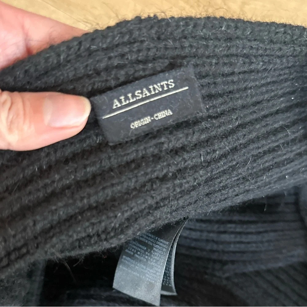 All saints wool scarf, in excellent condition. Never worn - Picture 4 of 5